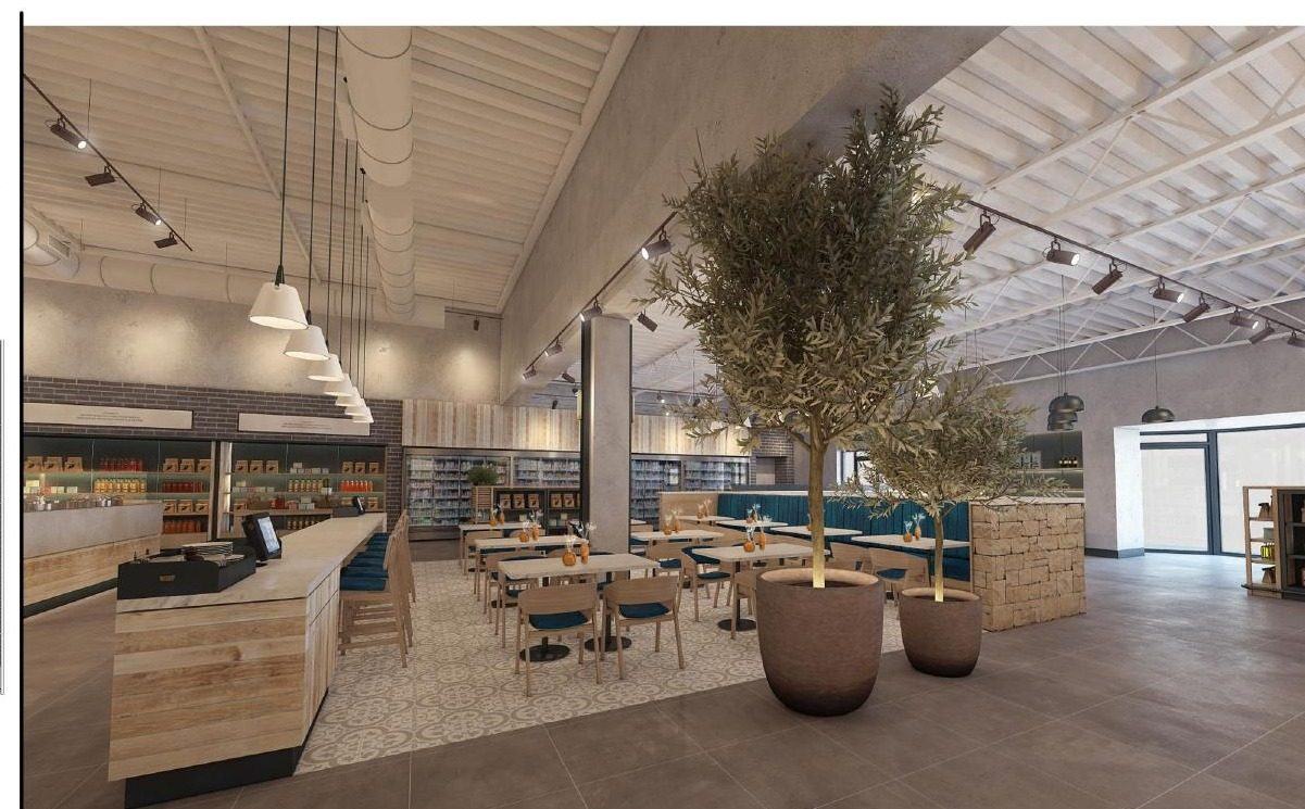 Tilal Bakery full-service dining area