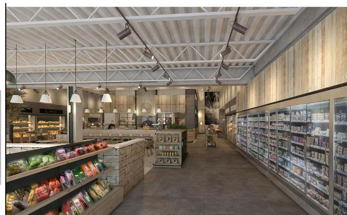 Tilal Bakery grocery and grab-and-go aisles